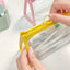 Girly Chic Transparent Multi-Use Storage Bag with Zipper