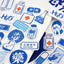 Shi guang boxed stickers Girls' Generation series 46 pieces into DIY small fresh hand account album Small things in life Small things in cultural creation - CHL-STORE 