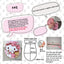 Sanrio toilet seat cover and floor mat 2-piece set Hello Kitty Cinnamoroll mat anti-slip carpet home cute warm