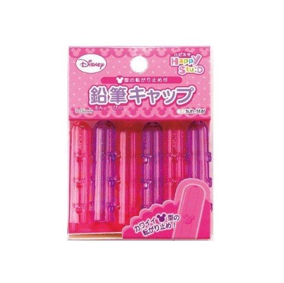 Sun-Star S5032946 Disney transparente capa de lápis rosa de madeira Cap 6 PCs