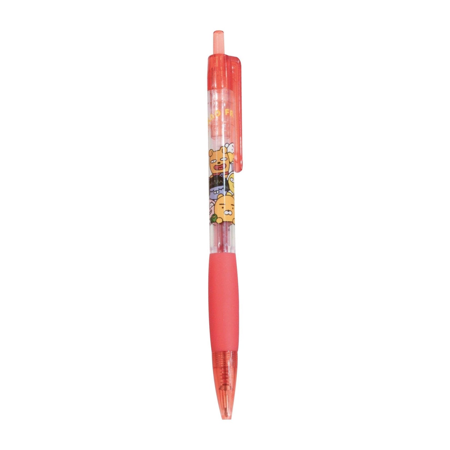 Sun-Star X CHL SP5001 Limited Korea Popular Watak Gel Pen Kakao Friends Shiba Inu Tempura Ryan Peach