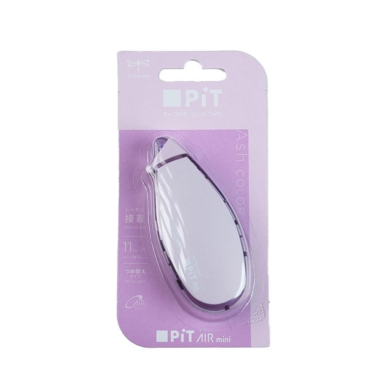 TOMBOW Pit AIR mini Misty gray limited double-sided tape, a total of 5 colors, taupe, sage green, iron gray, lavender, lavender purple - CHL-STORE 