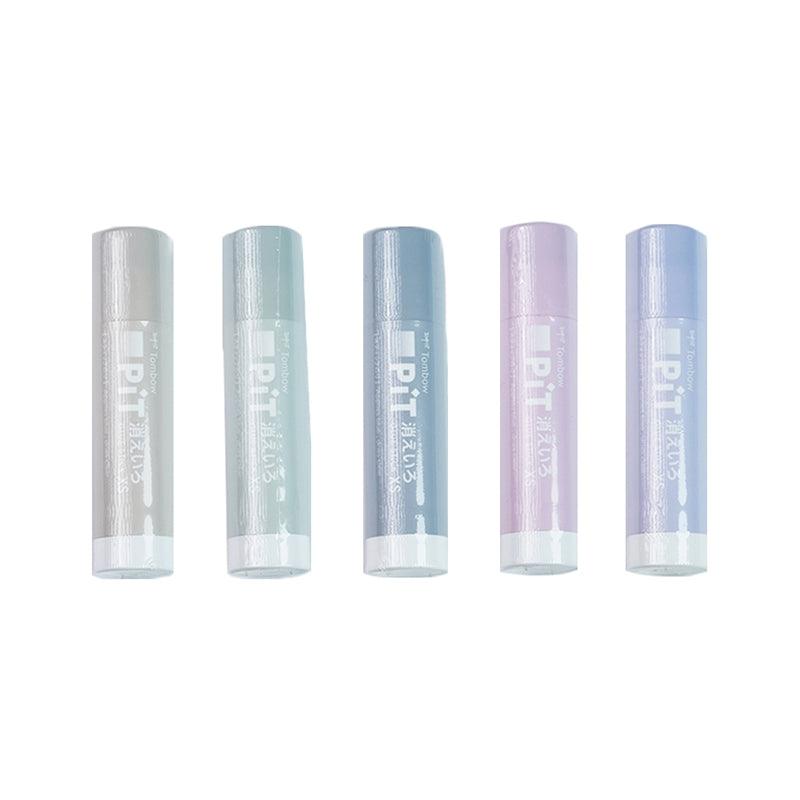 TOMBOW Pit Mist Gray Limited Lipstick Gum, 5 colors in total, taupe, sage green, iron gray, lavender, lavender purple - CHL-STORE 