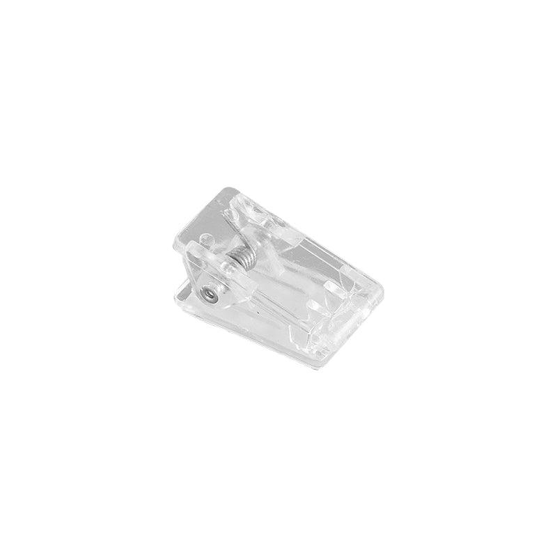 Transparent Plastic Badge Holder ID Badge Clip Spring Clip Data Storage Document Plastic Clip Office Supplies NP-H7TRIA-074 - CHL-STORE 