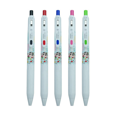 TSUJISERUxZEBRA SARASA R 0.4mm thick color crayon Shin-chan gel pen TK3-472971 - CHL-STORE 