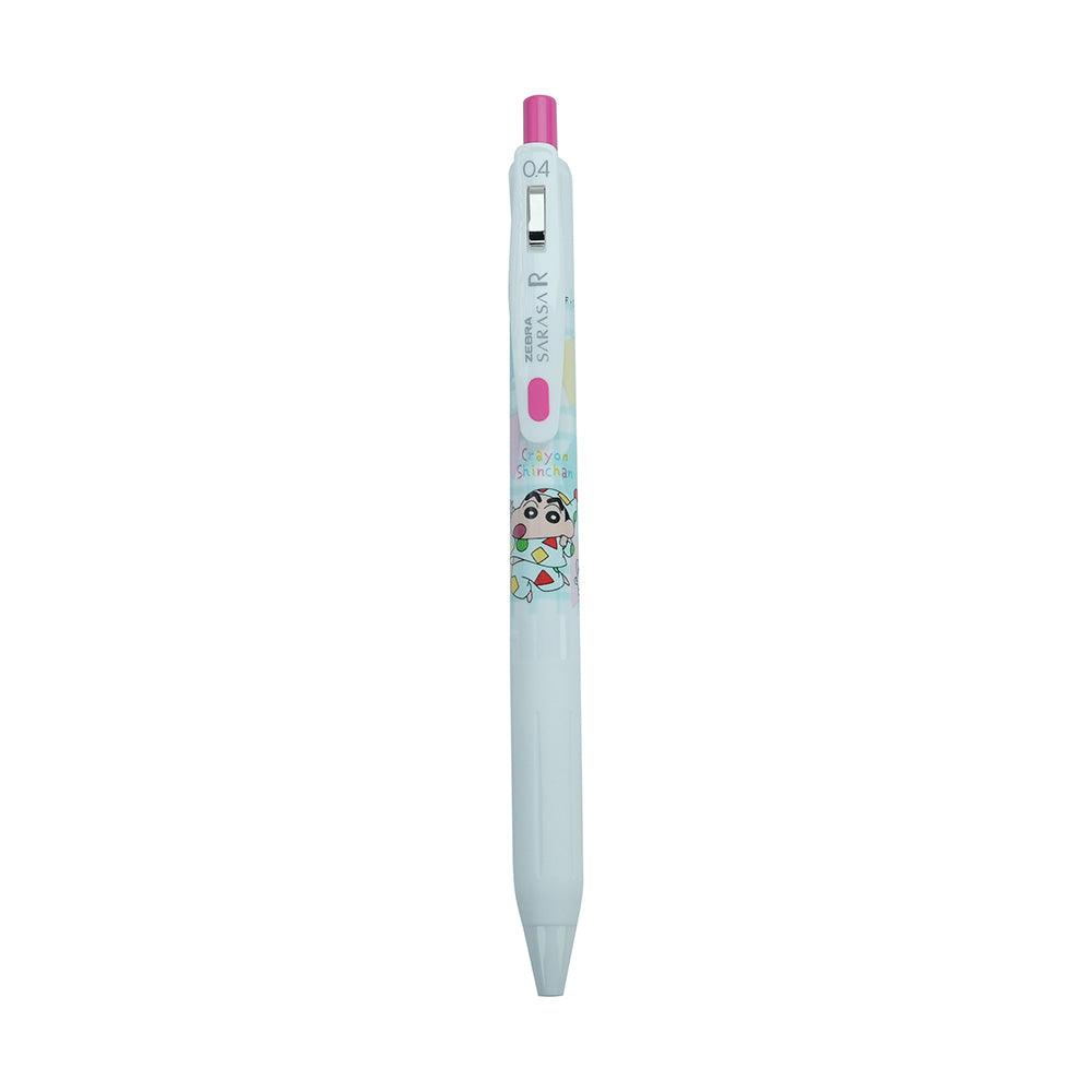TSUJISERUxZEBRA SARASA R 0.4mm thick color crayon Shin-chan gel pen TK3-472971 - CHL-STORE 