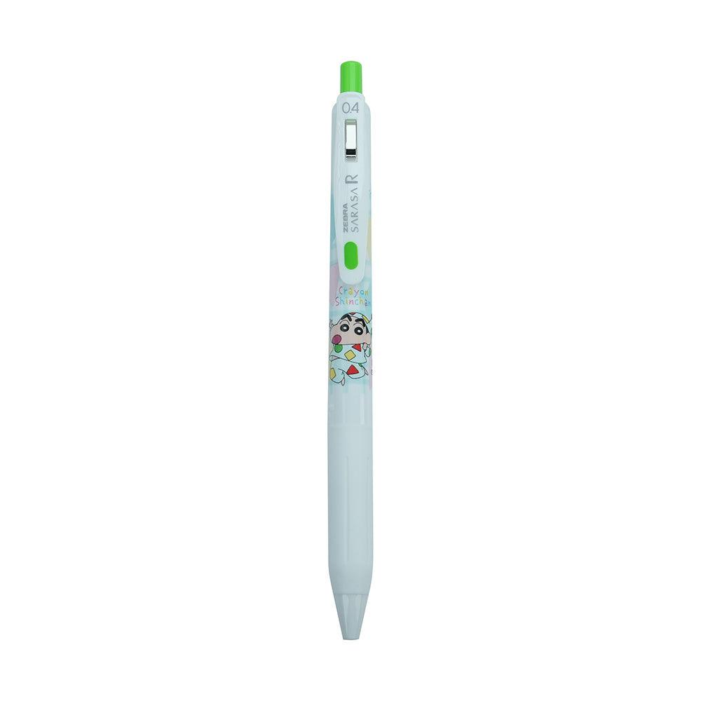 TSUJISERUxZEBRA SARASA R 0.4mm thick color crayon Shin-chan gel pen TK3-472971 - CHL-STORE 
