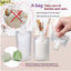 TravelEase Frosted Leak-Proof Refill Bags - 30ml, 50ml, 100ml