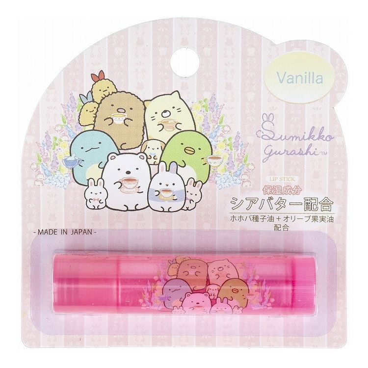 Sumikko Gurashi Corner Bio Lip Balm 2 options Honey Lemon