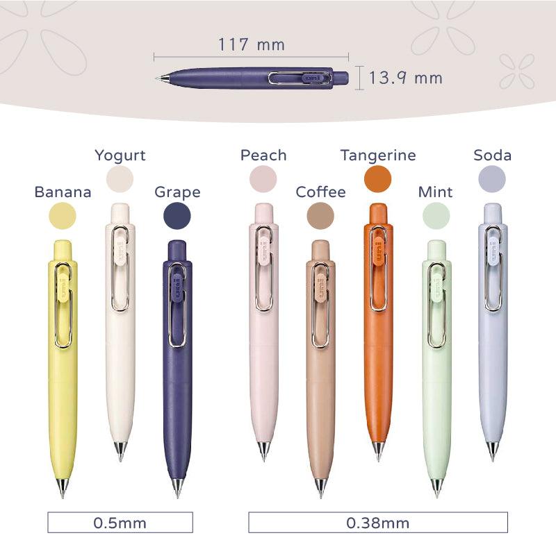 UNI Mitsubishi uni-ball One P 0.5mm 0.38mm pocket series low center of gravity ball pen - CHL-STORE 