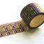 W-craft W02-MK-T0059 Chocolate Paper Tape 30mm Dessert Paper Tape - CHL-STORE 