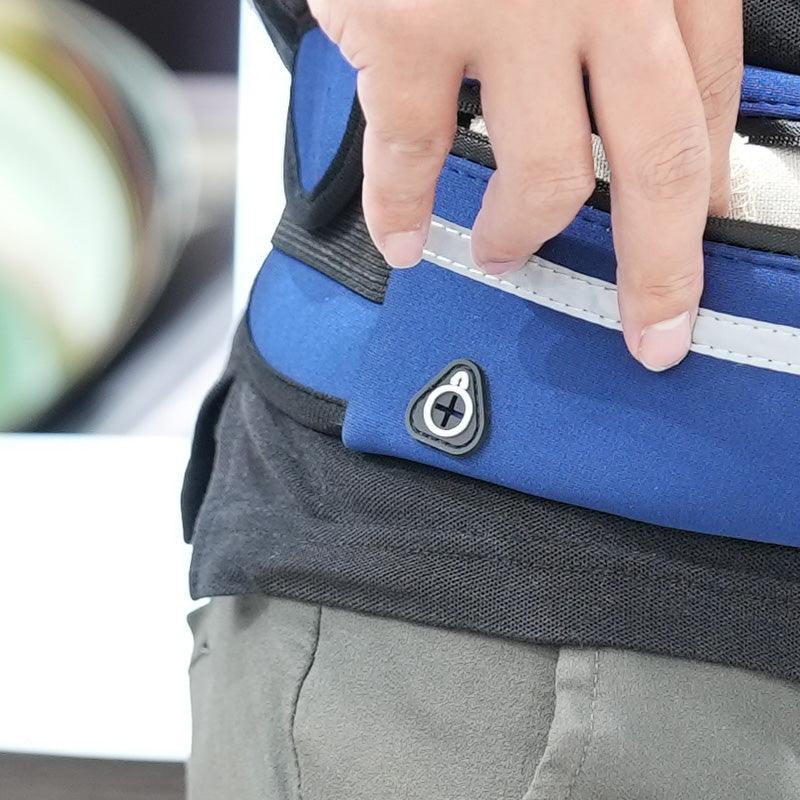 Waist Bag Sports Running Mobile Phone Anti-theft Safety Reflective Strip Water Resistant Army Green Red Navy AC-040004 - CHL-STORE 