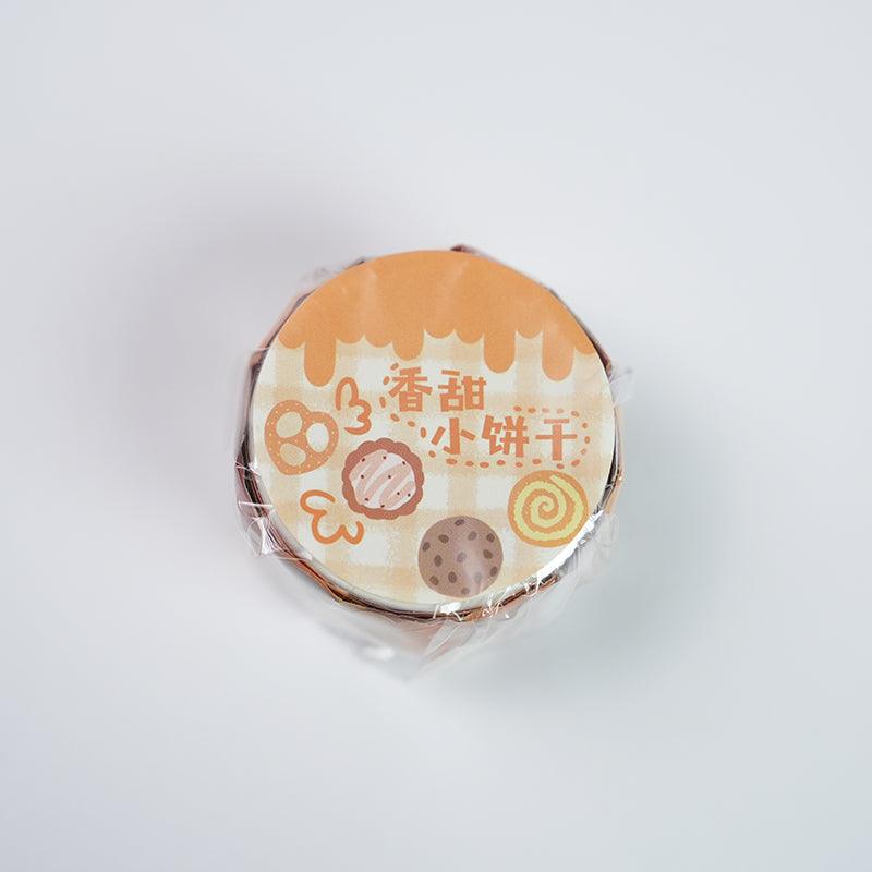 Wenshu Washi Tape Milk Hurrah Series 100pcs Special-shaped Collage Tearable Tape Hand-painted Sticker Animal Fruit Dessert Flower Weather Smiley Pocket DIY Collage Material - CHL-STORE 