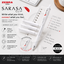 Zebra sarasa clip jj99-bk 0,5 mm gel rosso gel gel albero bianco albero bianco inchiostro nero porta penna verde