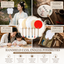 （予約注文）中国の裁判所スタイルブランクXuan Paper Hand Fan for DIY Painting to-000027
