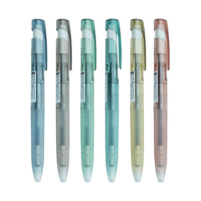 ZEBRA BLEN 0.5MM limited color FM2 color transparent rod black ink pen STA-BAS88-FM2 - CHL-STORE 