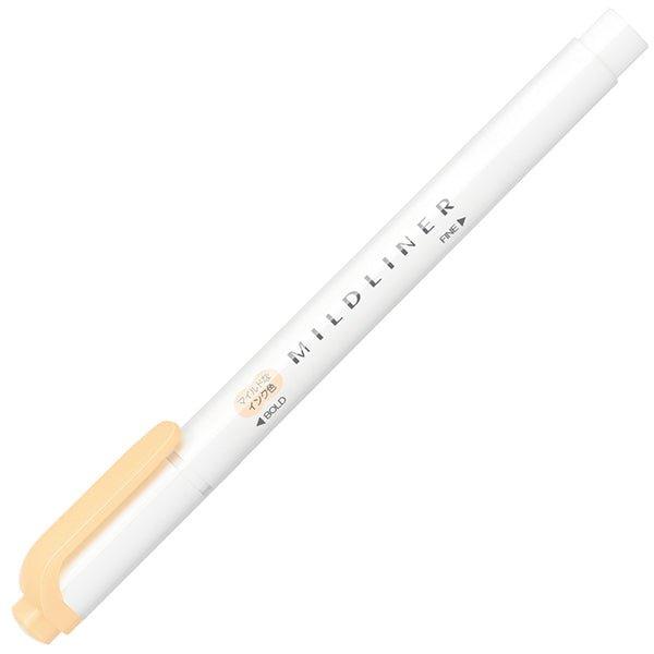 ZEBRA MILDLINER double-headed highlighter soft natural WKT7 new color highlighter - CHL-STORE 