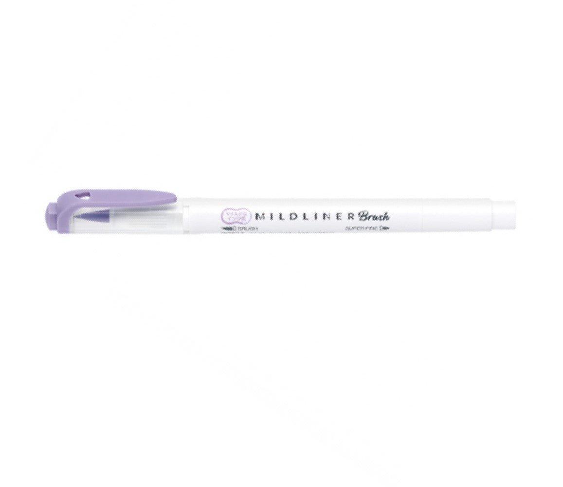 ZEBRA MILDLINER WFT8 double-headed highlighter soft-painted pen drawing marker water-based highlighter soft-headed brush extra fine - CHL-STORE 