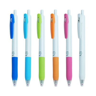Zebra Sarasa antibacterial black ink ballpoint pen 0.5mm multi-color pen holder antibacterial stationery office and study stationery STA-JJ15W-K - CHL-STORE 