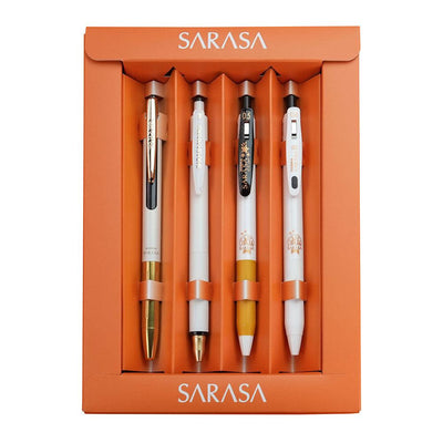 ZEBRA Sarasa Clip GRAND 0.5mm Limited 20th Anniversary Platinum Gel Pen Limited Single Only Limited Set of 4 - CHL-STORE 