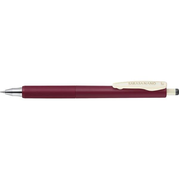 Zebra Sarasa Nano 0.3 mm Nuevo neutral Pen Retro Rell Relling Combination Combination Set