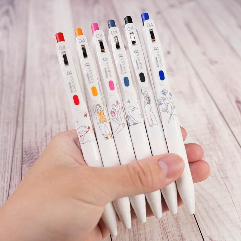 ZEBRA SARASA R JJS29 0.4MM Simple Style Series Gel Pen Single Three-in-one Group Learning Office Stationery STA-JJS29-SP - CHL-STORE 