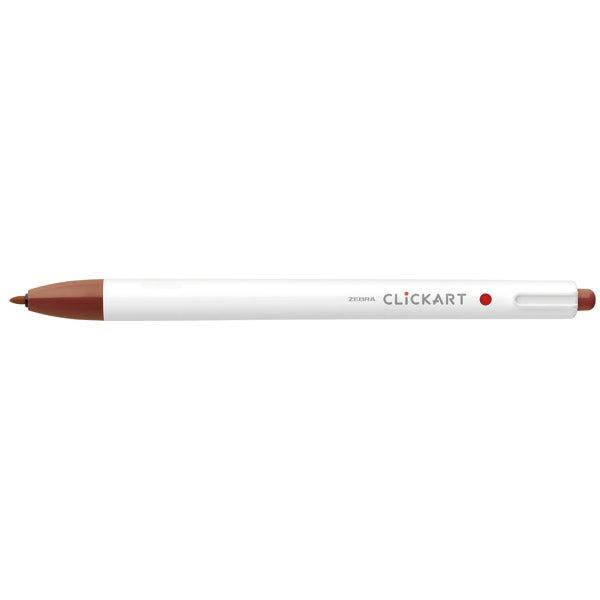 ZEBRA WYSS22 CLICKART Press-type water-based pen (all 36 colors) single / set - CHL-STORE 