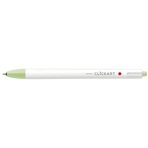 ZEBRA WYSS22 CLICKART Press-type water-based pen (all 36 colors) single / set - CHL-STORE 