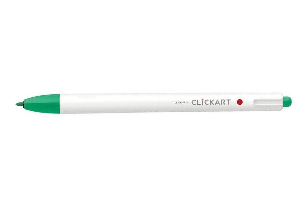 ZEBRA WYSS22 CLICKART Press-type water-based pen (all 36 colors) single / set - CHL-STORE 