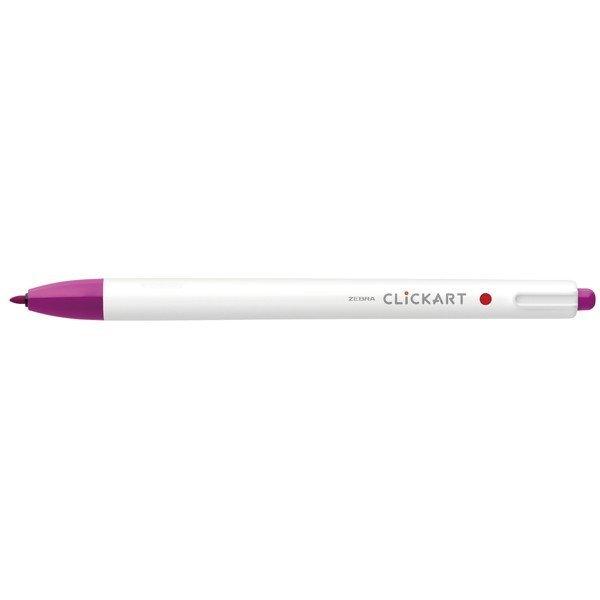 ZEBRA WYSS22 CLICKART Press-type water-based pen (all 36 colors) single / set - CHL-STORE 