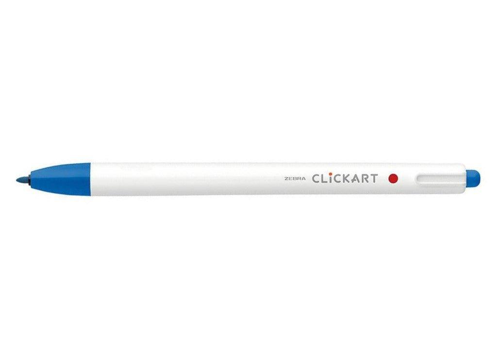 ZEBRA WYSS22 CLICKART Press-type water-based pen (all 36 colors) single / set - CHL-STORE 
