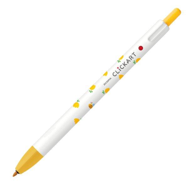 ZEBRA WYSS22-YM CLICKART water-based pen cute pattern limited cute illustration limited pen holder single - CHL-STORE 