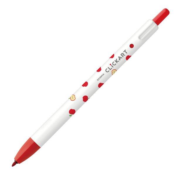 ZEBRA WYSS22-YM CLICKART water-based pen cute pattern limited cute illustration limited pen holder single - CHL-STORE 