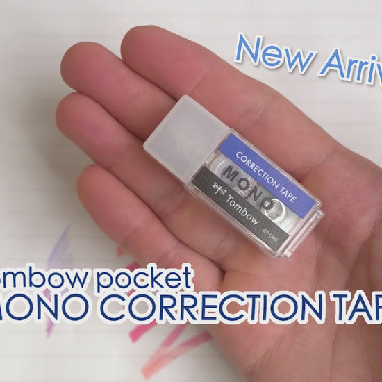 correction tape Tombow pocket MONO eraser shape erase change text student school office stationery CT-CM5 - CHL-STORE 
