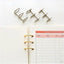 3-hole loose-leaf ring 3-ring storage ring Metal ring A6 A5 suitable - CHL-STORE 