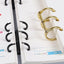 3-hole loose-leaf ring 3-ring storage ring Metal ring A6 A5 suitable - CHL-STORE 