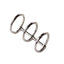 3-hole loose-leaf ring 3-ring storage ring Metal ring A6 A5 suitable - CHL-STORE 