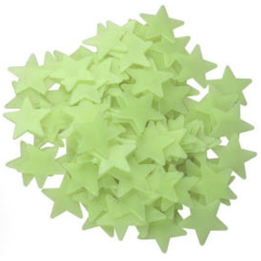 3CM Luminous Star Stickers 100 Fluorescent Wall Stickers Dream Star Wall Stickers 3D Stickers Wall Stickers Ceiling Stickers NP-H7TOG-901 - CHL-STORE 