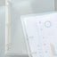 A4 PP DIAGONAL STRIPES TRANSPARENT FOLDER FOR 4 RING BINDER NP-070052 - CHL-STORE 