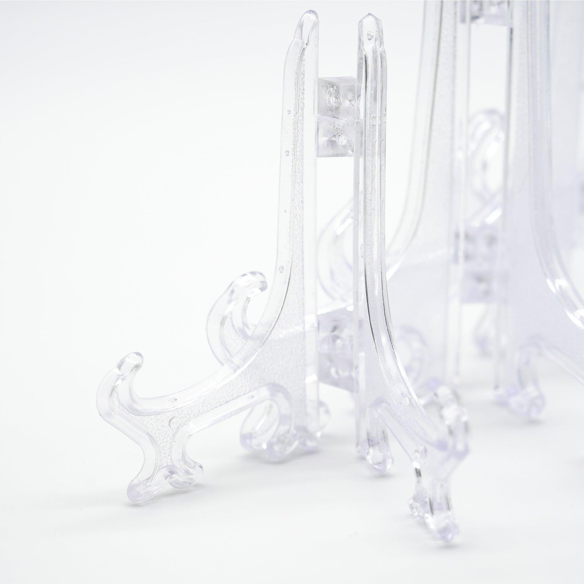 Acrylic C-type plate rack, acrylic transparent plate rack, acrylic triangle display stand, transparent frosted plate rack, multi-purpose display stand, medal stand, photo stand, DM stand, menu stand - CHL-STORE 