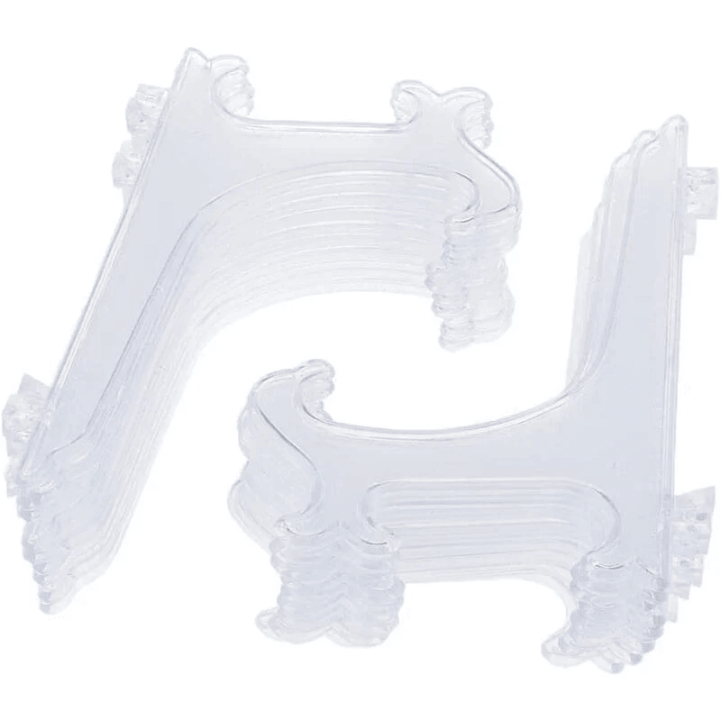 Acrylic C-type plate rack, acrylic transparent plate rack, acrylic triangle display stand, transparent frosted plate rack, multi-purpose display stand, medal stand, photo stand, DM stand, menu stand - CHL-STORE 