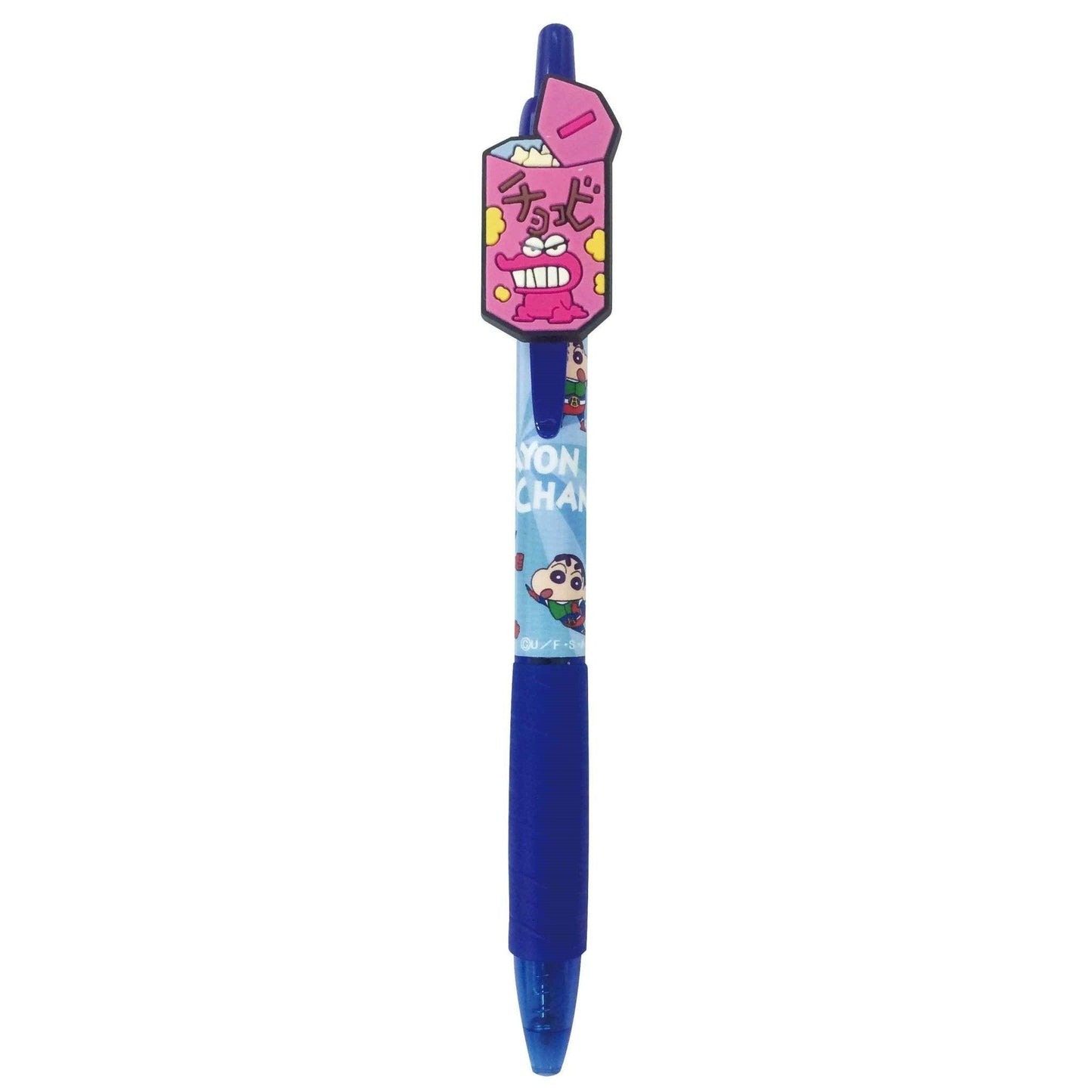 AI PLANNING Crayon Shin-chan 0.7MM Gel Pen Ballpoint Pen 2nd Bullet With Cute Pen Clip Doll - CHL-STORE 