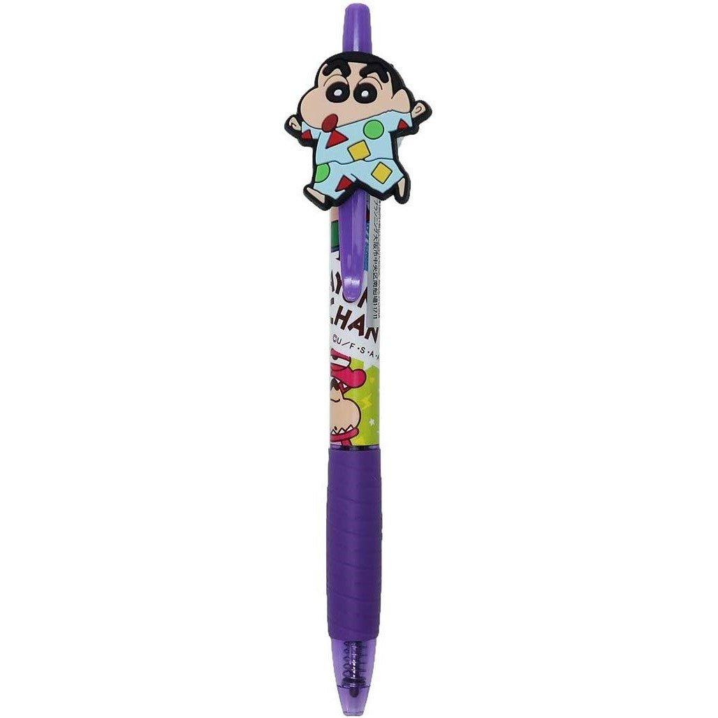 AI PLANNING K-6550 Crayon Shin-chan Series 0.7MM Gel Pen With Cute Pen Clip - CHL-STORE 