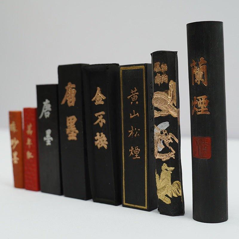 Anhui Hu Kaiwen Calligraphy grinding ink sticks Oil fume ink Anhui Hui ink Four treasures of the study Special use for calligraphy and painting Ink grinding inkstone ink table - CHL-STORE 