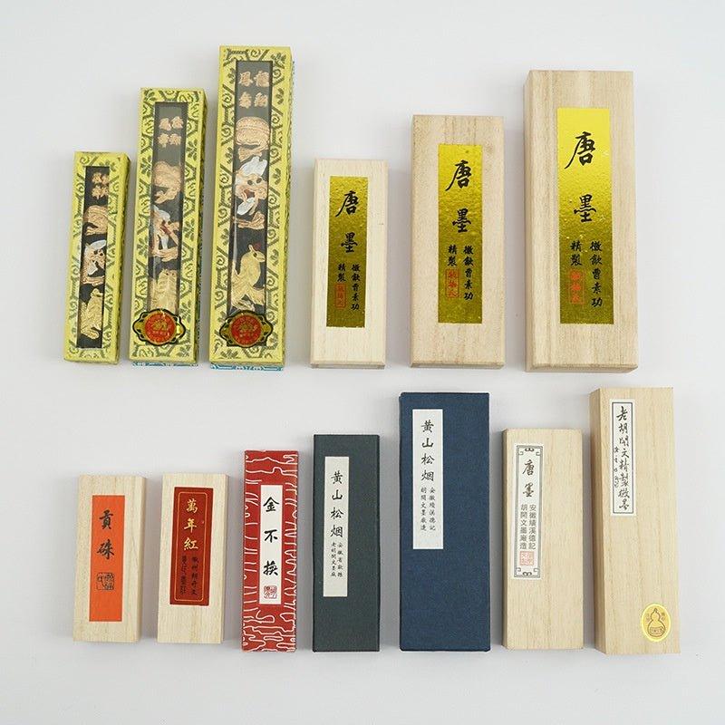 Anhui Hu Kaiwen Calligraphy grinding ink sticks Oil fume ink Anhui Hui ink Four treasures of the study Special use for calligraphy and painting Ink grinding inkstone ink table - CHL-STORE 