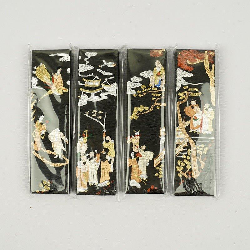 Anhui Hu Kaiwen Four Treasures of the study boxed ink sticks 4 pieces in a box NP-090035 - CHL-STORE 