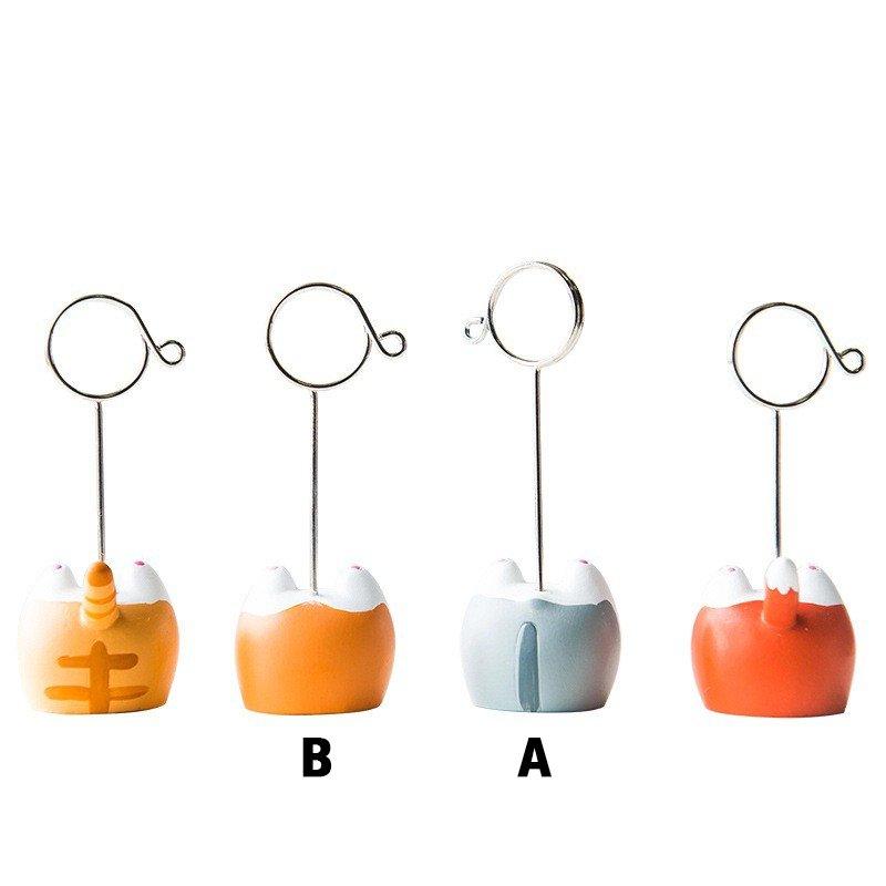 Animal Ass Series Corgi Hamster Memo Clip Office Goods Desktop Creative Cute Item NP-H0TQI-903 - CHL-STORE 