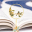 Antique Cultural and Creative Metal Bookmarks Modeling Bookmarks Fan Bookmarks Chinese Style - CHL-STORE 