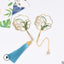 Antique Cultural and Creative Metal Bookmarks Modeling Bookmarks Fan Bookmarks Chinese Style - CHL-STORE 