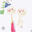 Antique Cultural and Creative Metal Bookmarks Modeling Bookmarks Fan Bookmarks Chinese Style - CHL-STORE 